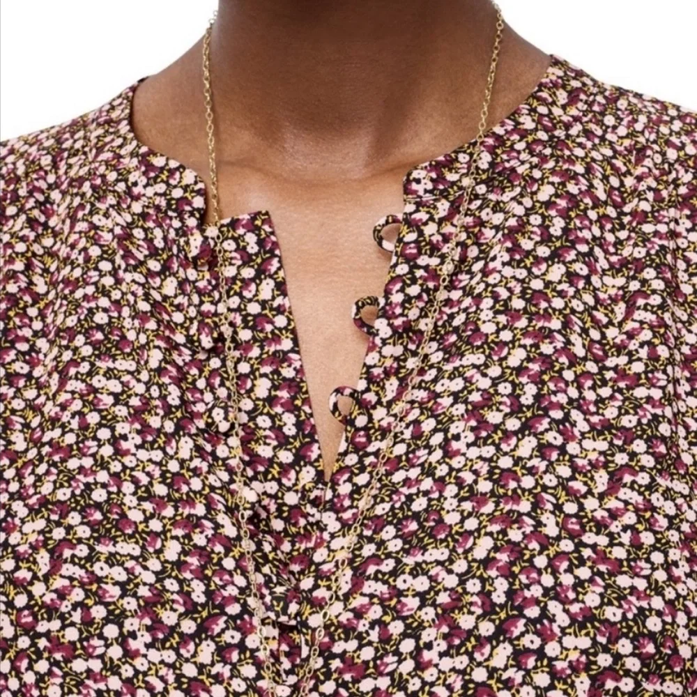 J.Crew x Hatch Maternity Floral Caftan Dress Black Bloom M/L 8/10 (Hatch 2)‎